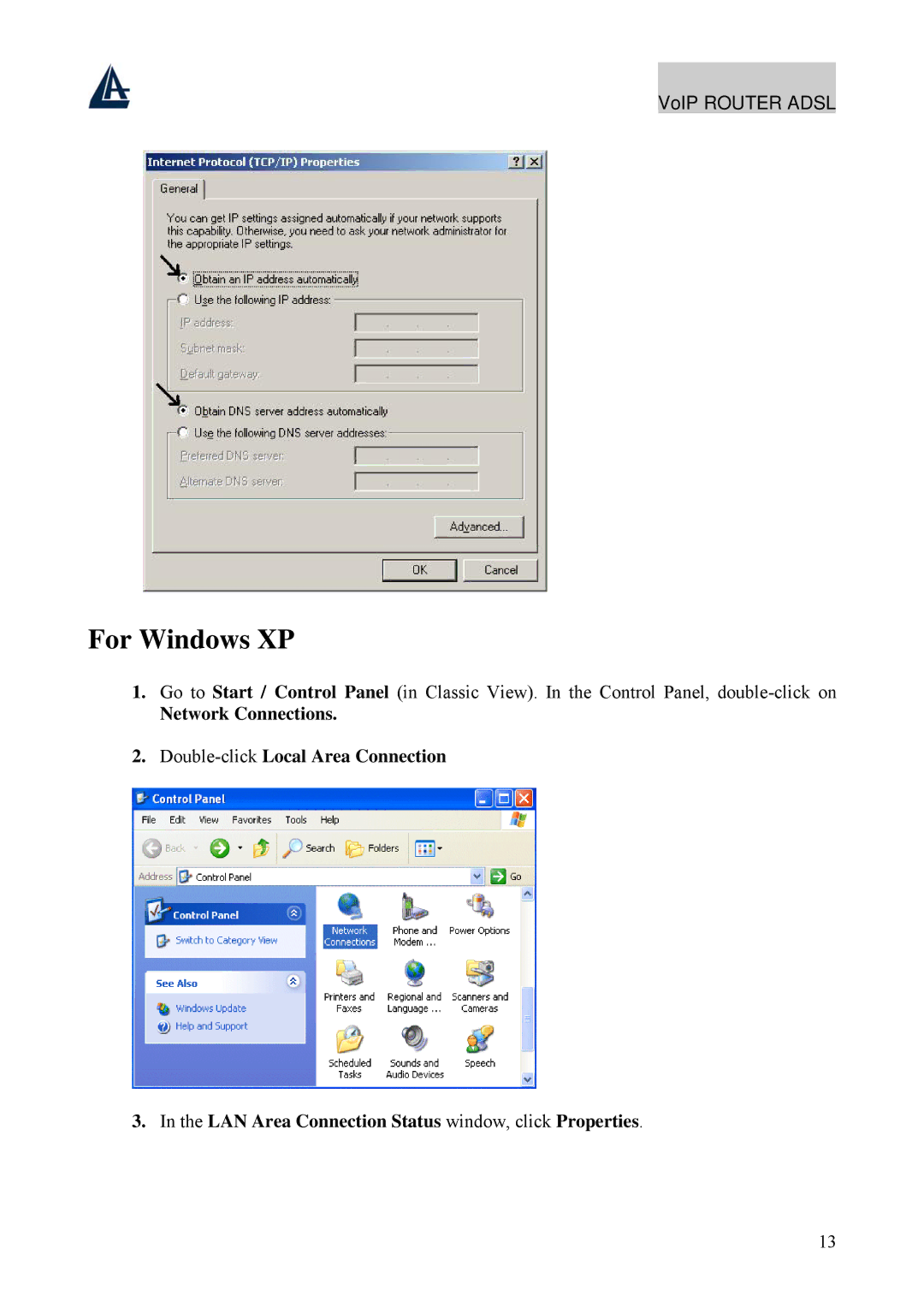 Atlantis Land A02-RAV211 manual For Windows XP 