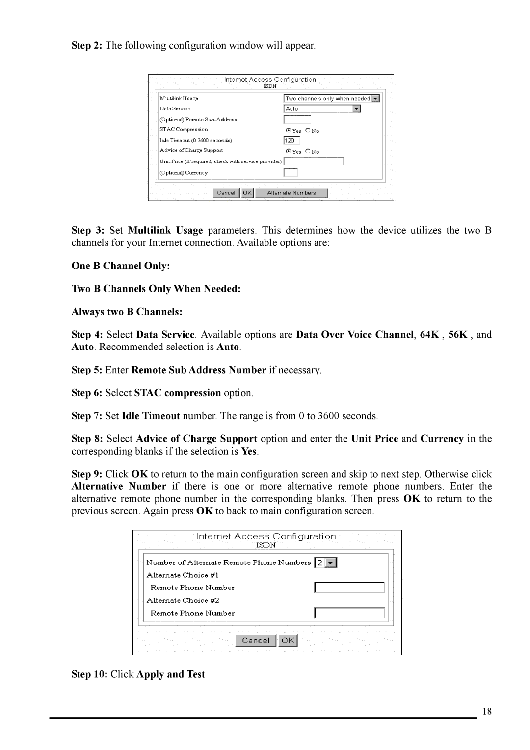 Atlantis Land A02-RI_M02 manual Set Idle Timeout number. The range is from 0 to 3600 seconds 