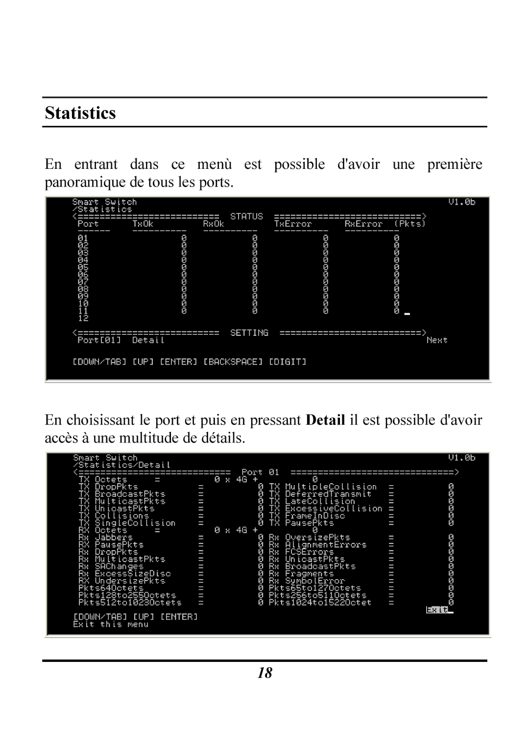 Atlantis Land Switch manual Statistics 