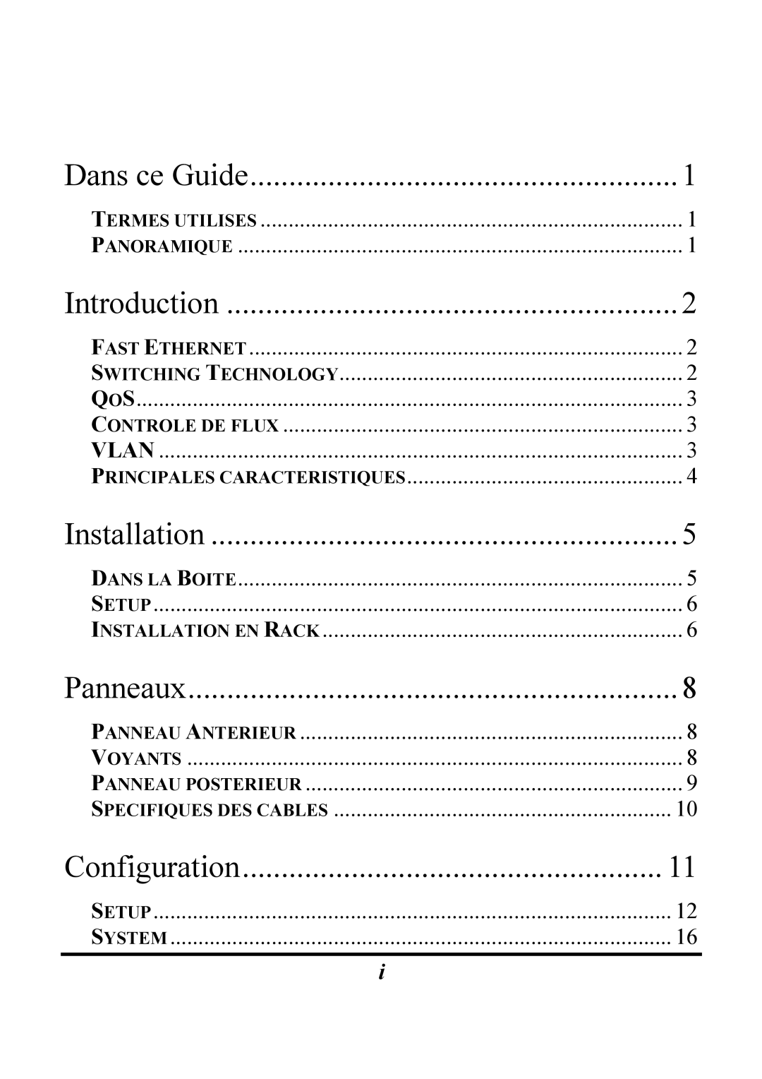 Atlantis Land Switch manual Configuration 