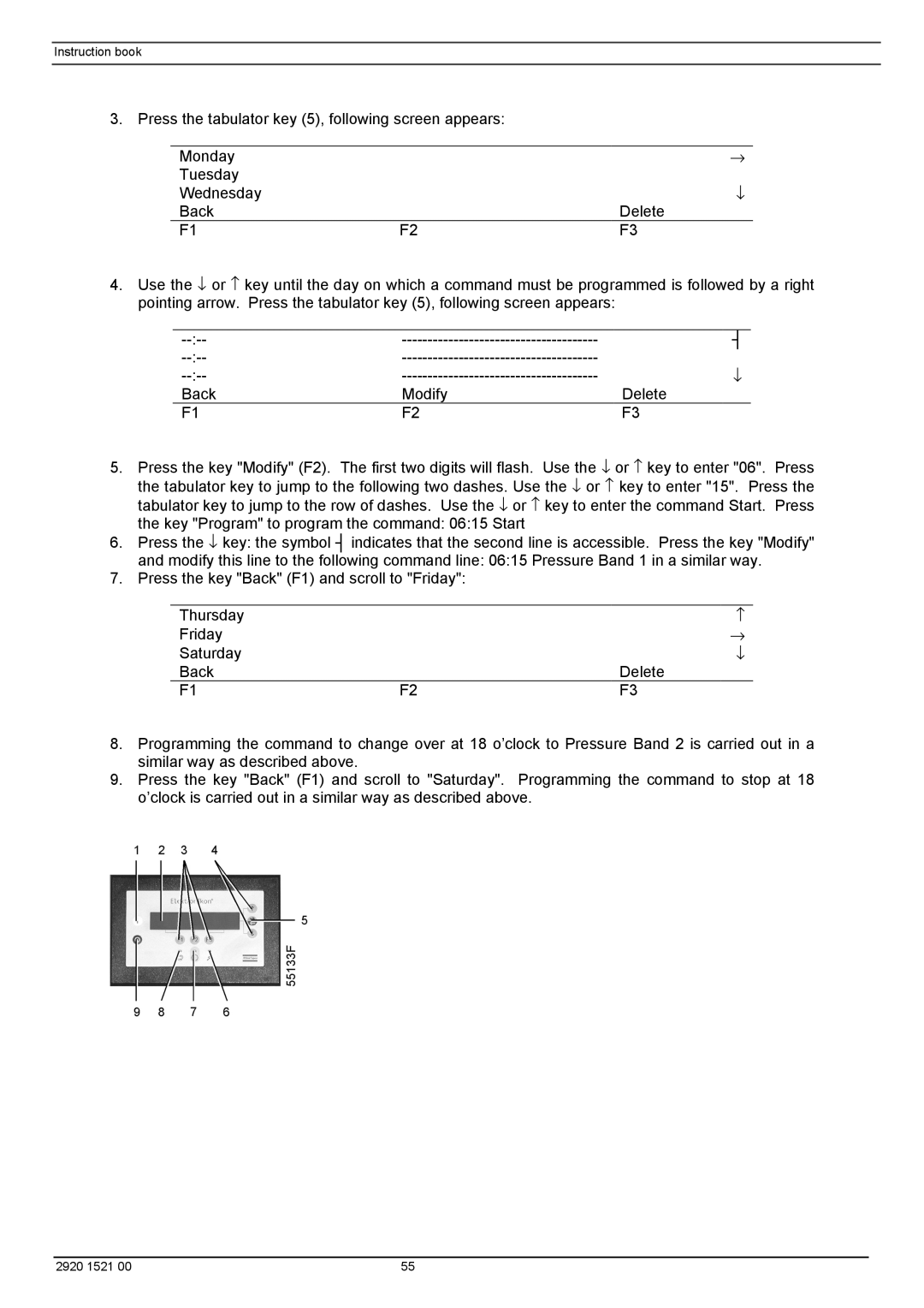 Atlas Air Compressor manual Instruction book 