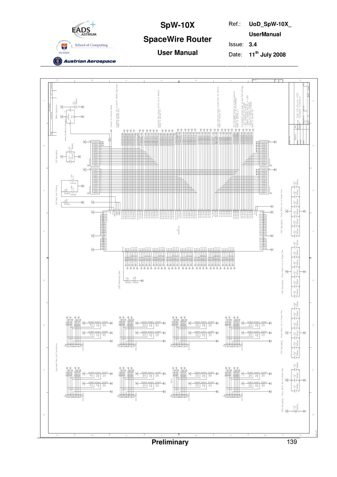 Atmel SpW-10X user manual 139 