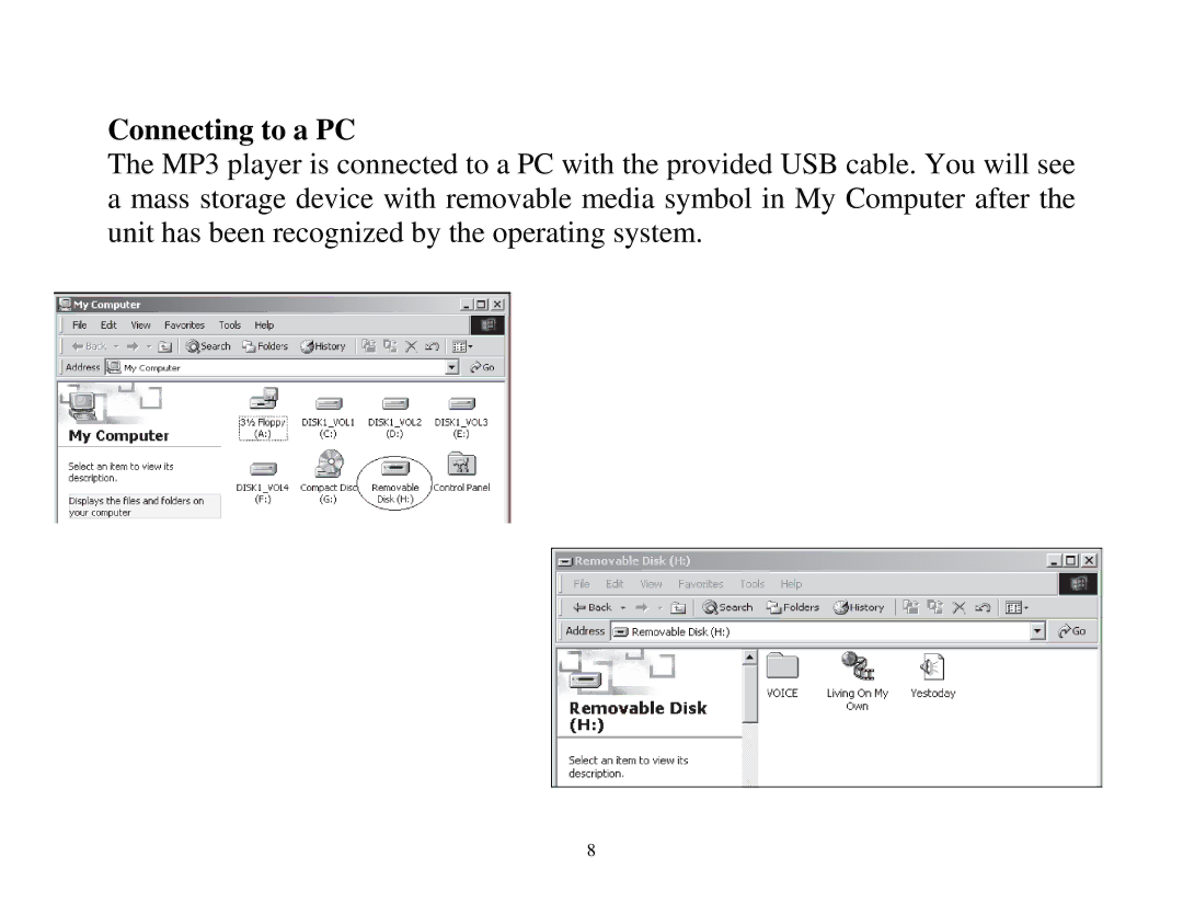 ATMT MP130 manual Connecting to a PC 