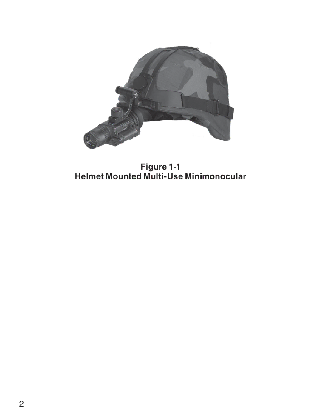 ATN 3 manual Helmet Mounted Multi-Use Minimonocular 