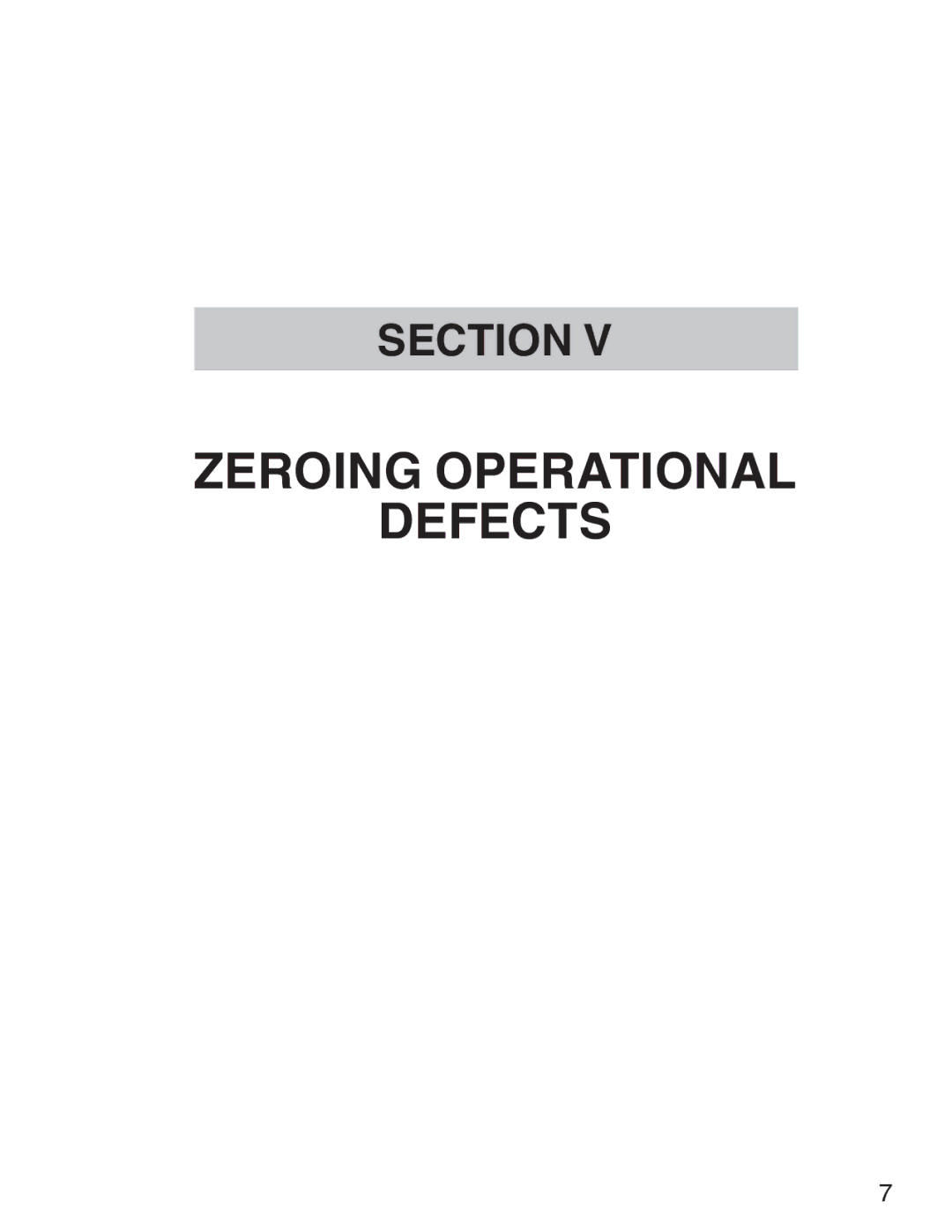 ATN 3 manual Zeroing Operational Defects 