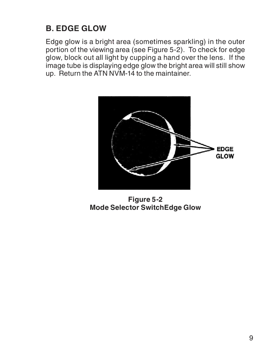 ATN 3 manual Mode Selector SwitchEdge Glow 