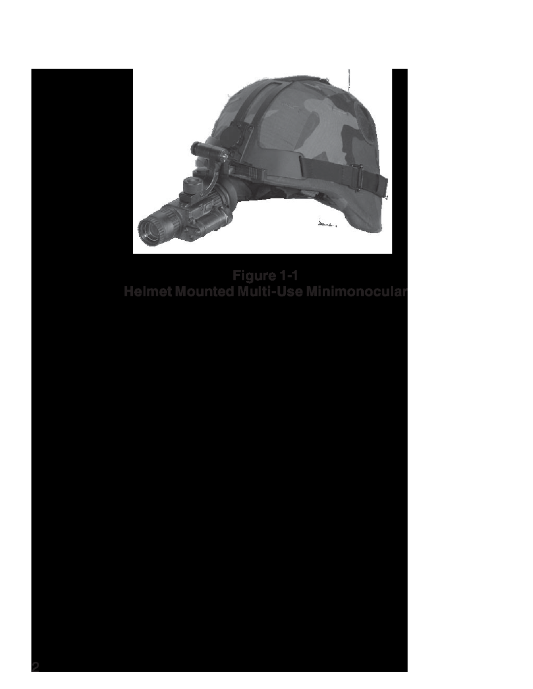 ATN 3 manual Helmet Mounted Multi-Use Minimonocular 