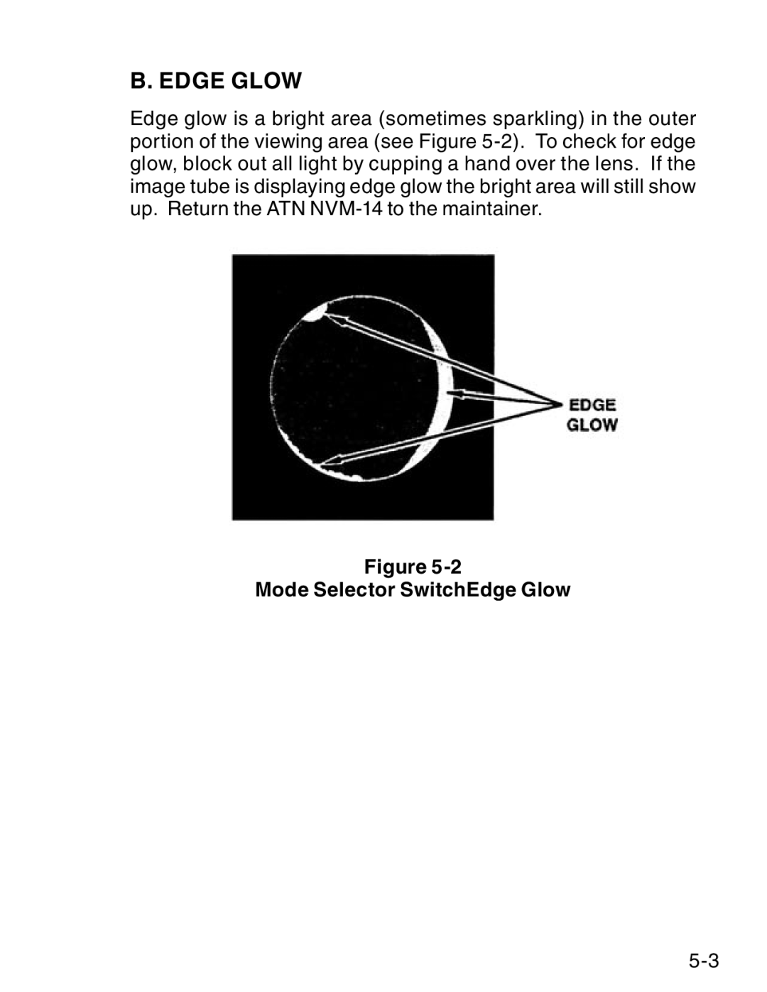 ATN ATN NVM14 manual Mode Selector SwitchEdge Glow 