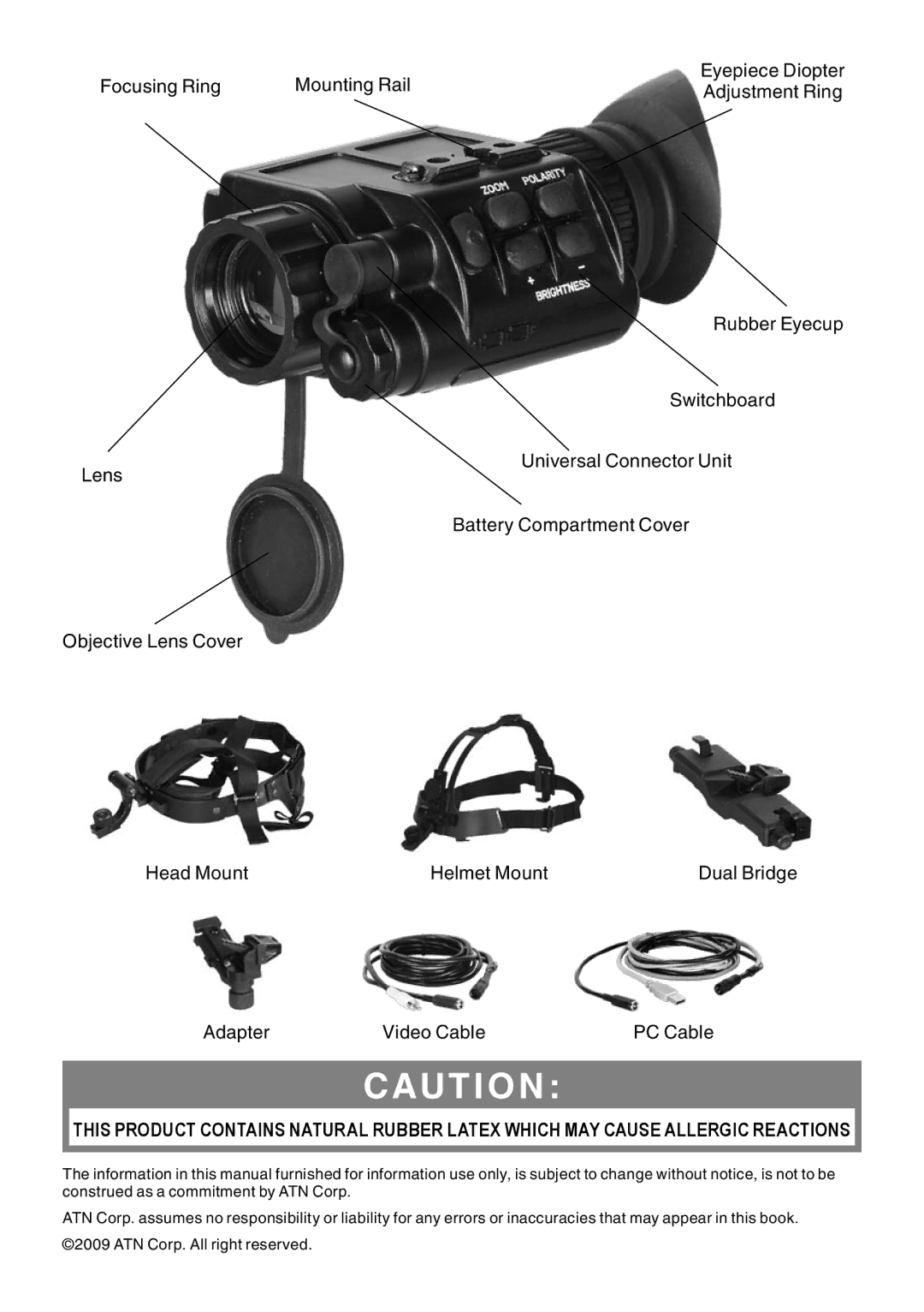 ATN OTIS-14 manual 