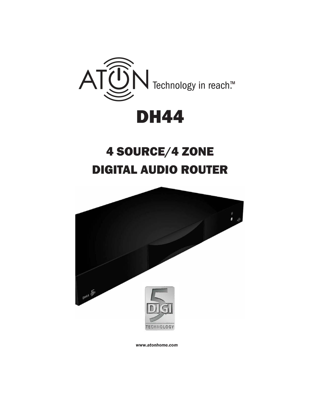 ATON DH44 manual 