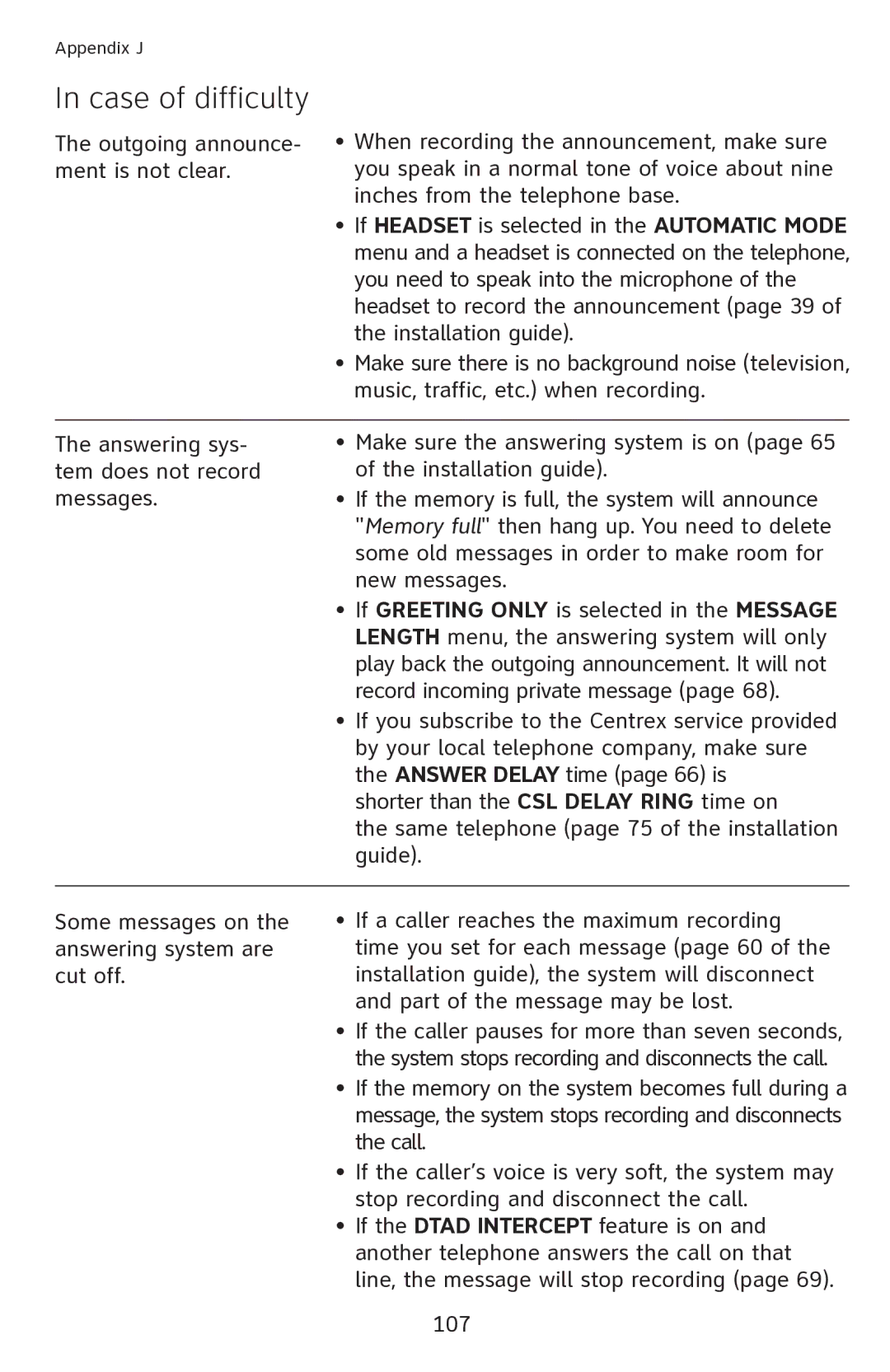 AT&T 1080 manual You need to speak into the microphone 