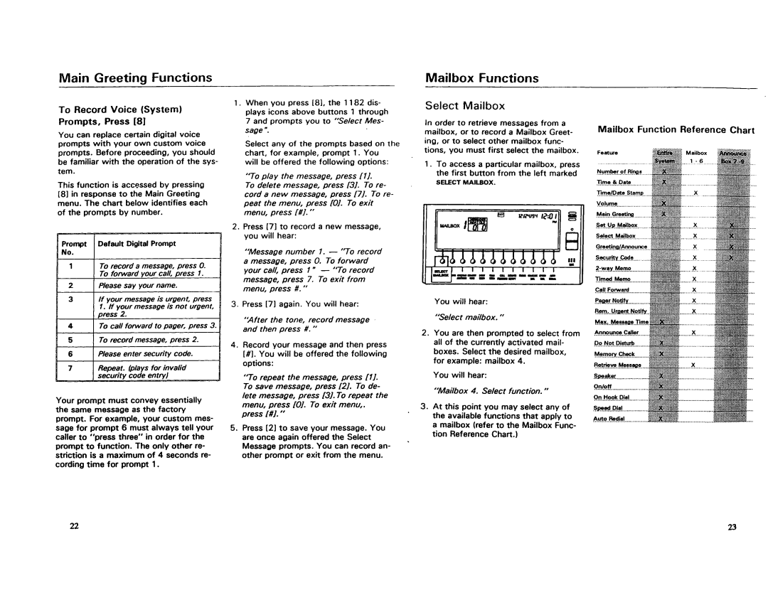 AT&T 1182 manual 