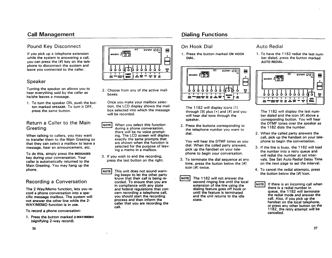 AT&T 1182 manual 