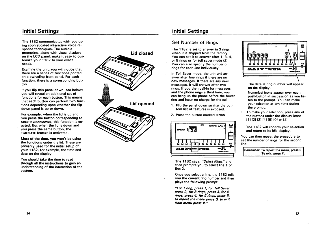 AT&T 1182 manual 