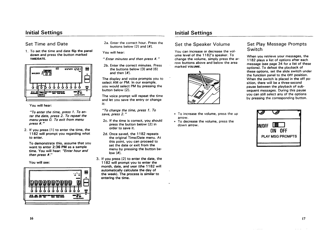 AT&T 1182 manual 