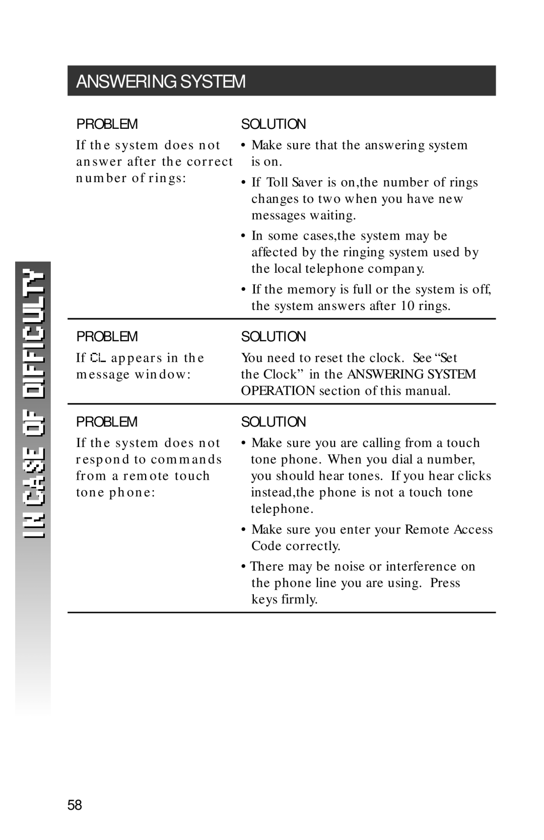 AT&T 1256 user manual If appears, Message window 