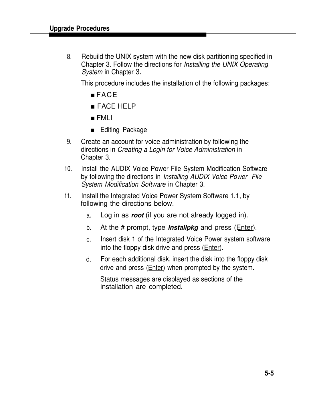 AT&T 2.1.1 manual Face Face Help Fmli 