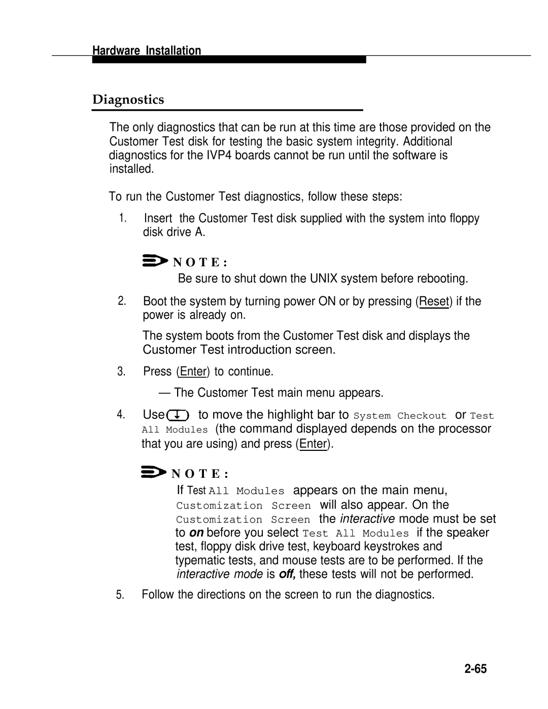 AT&T 2.1.1 manual Diagnostics, Follow the directions on the screen to run the diagnostics 