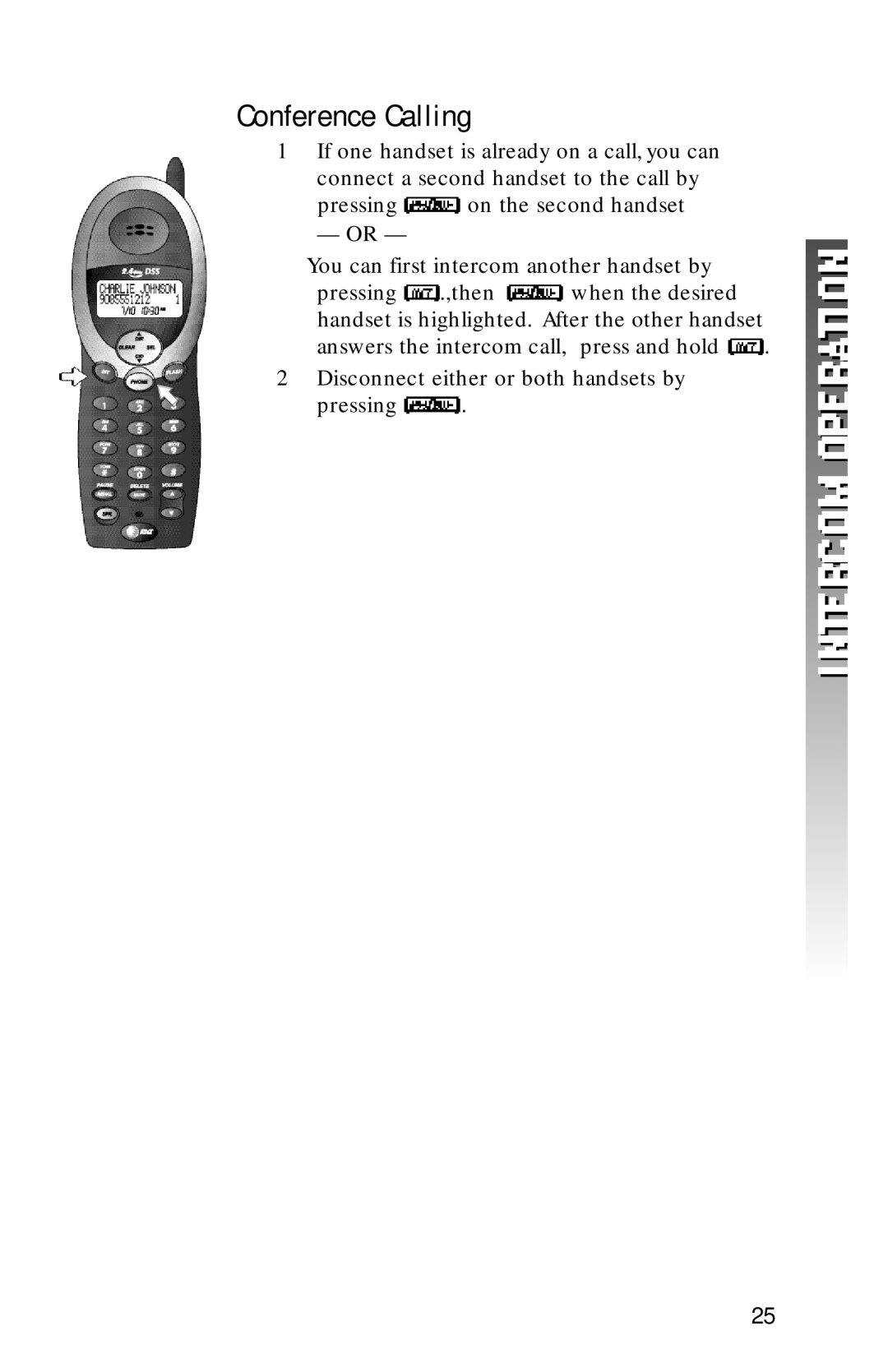 AT&T 2320 user manual Conference Calling 