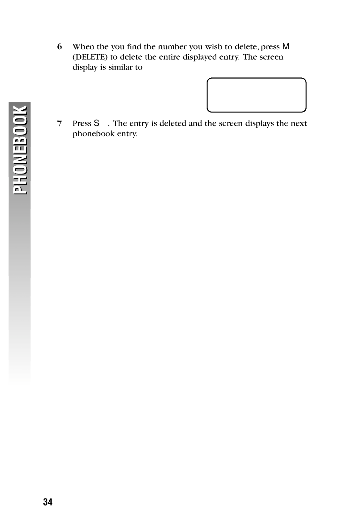 AT&T 2325/2365 user manual Alice DELETE? 