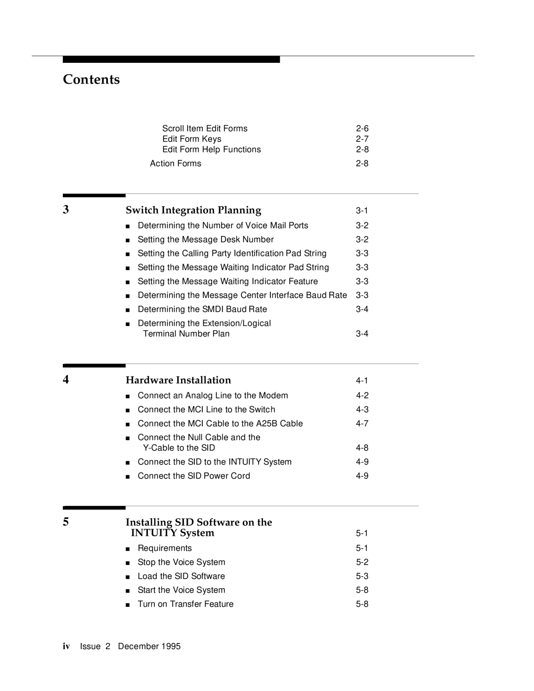 AT&T 2400 manual Switch Integration Planning 