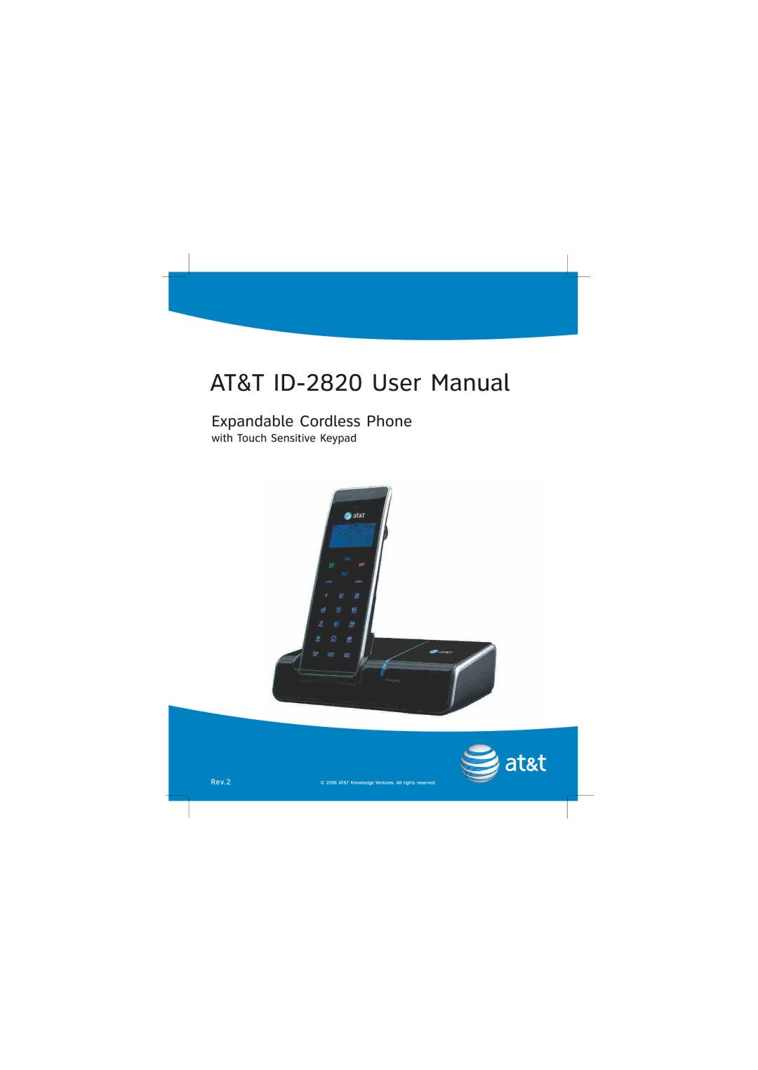 AT&T 2820 manual 