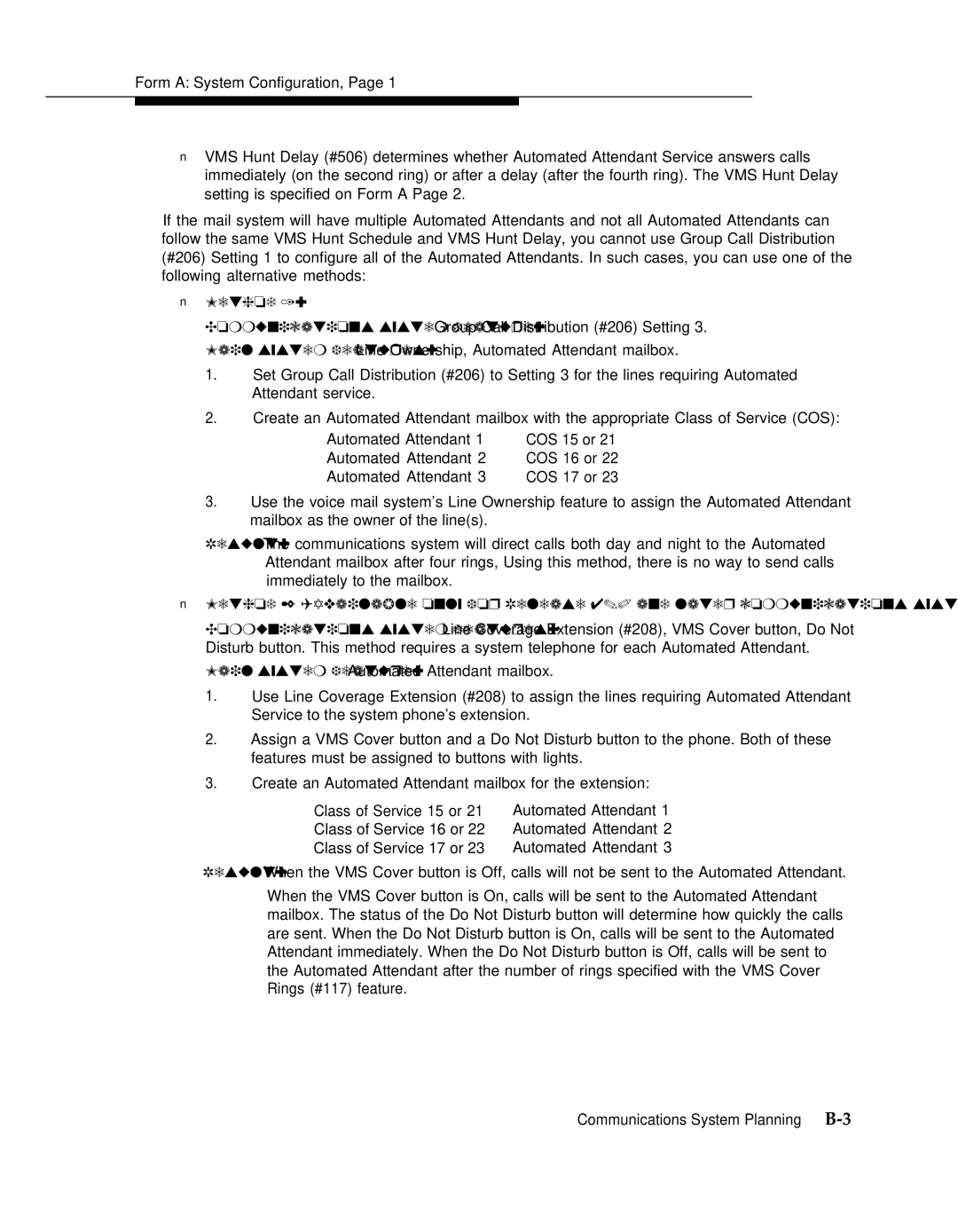 AT&T 3 manual Method 