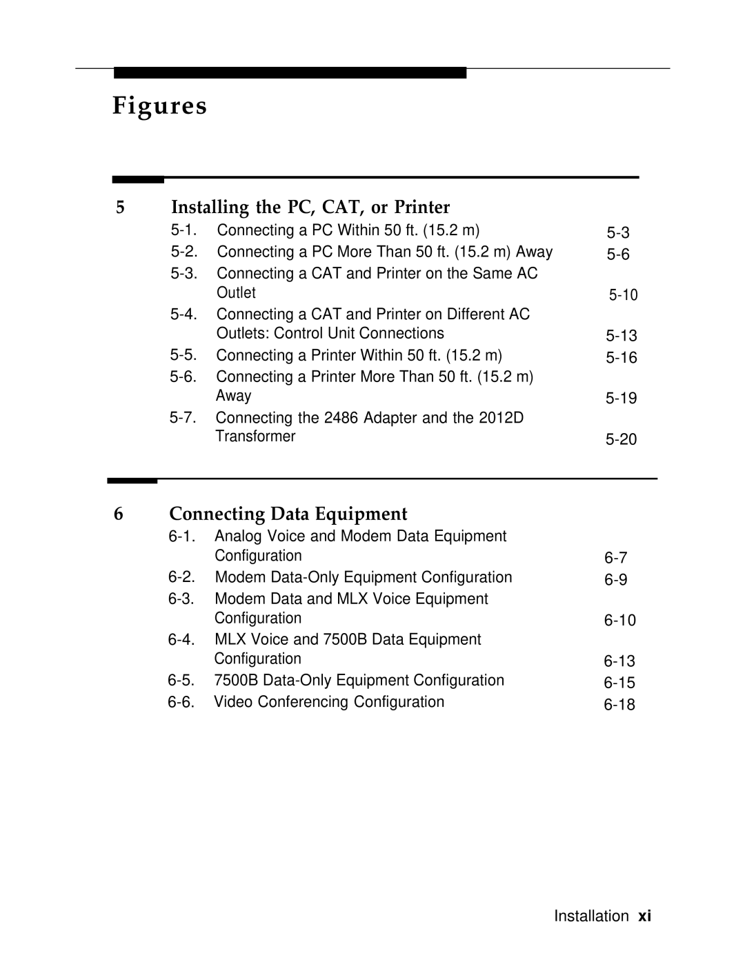 AT&T 3.0 manual Installing the PC, CAT, or Printer 