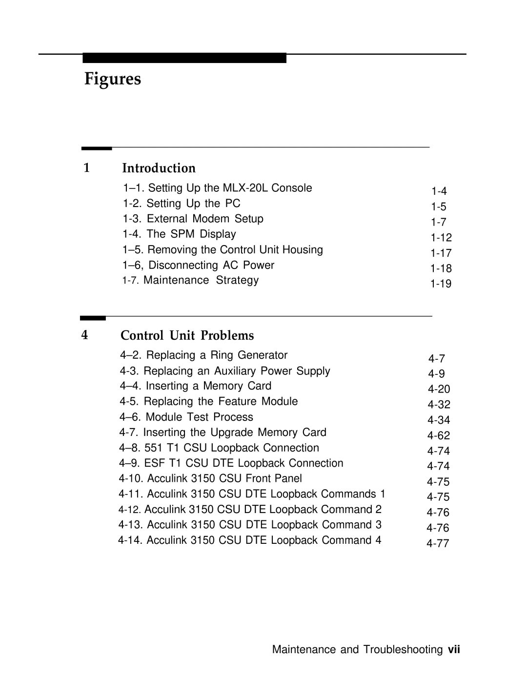 AT&T 3.0 manual Figures 