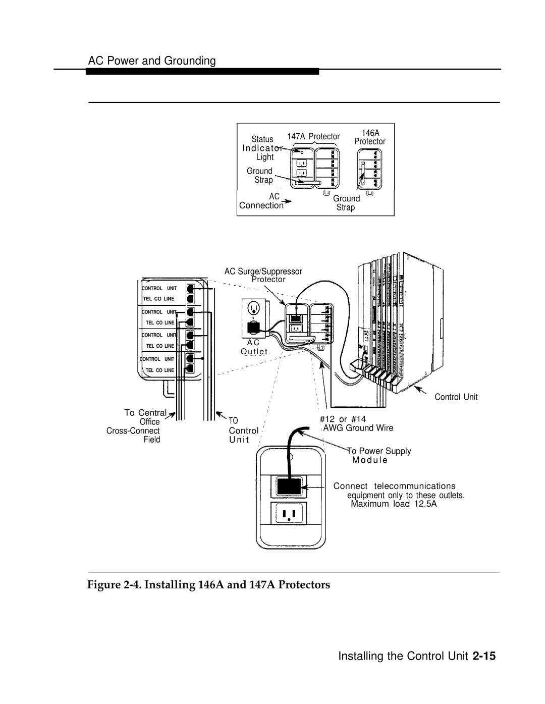 AT&T 3.0 manual Installing 146A and 147A Protectors 