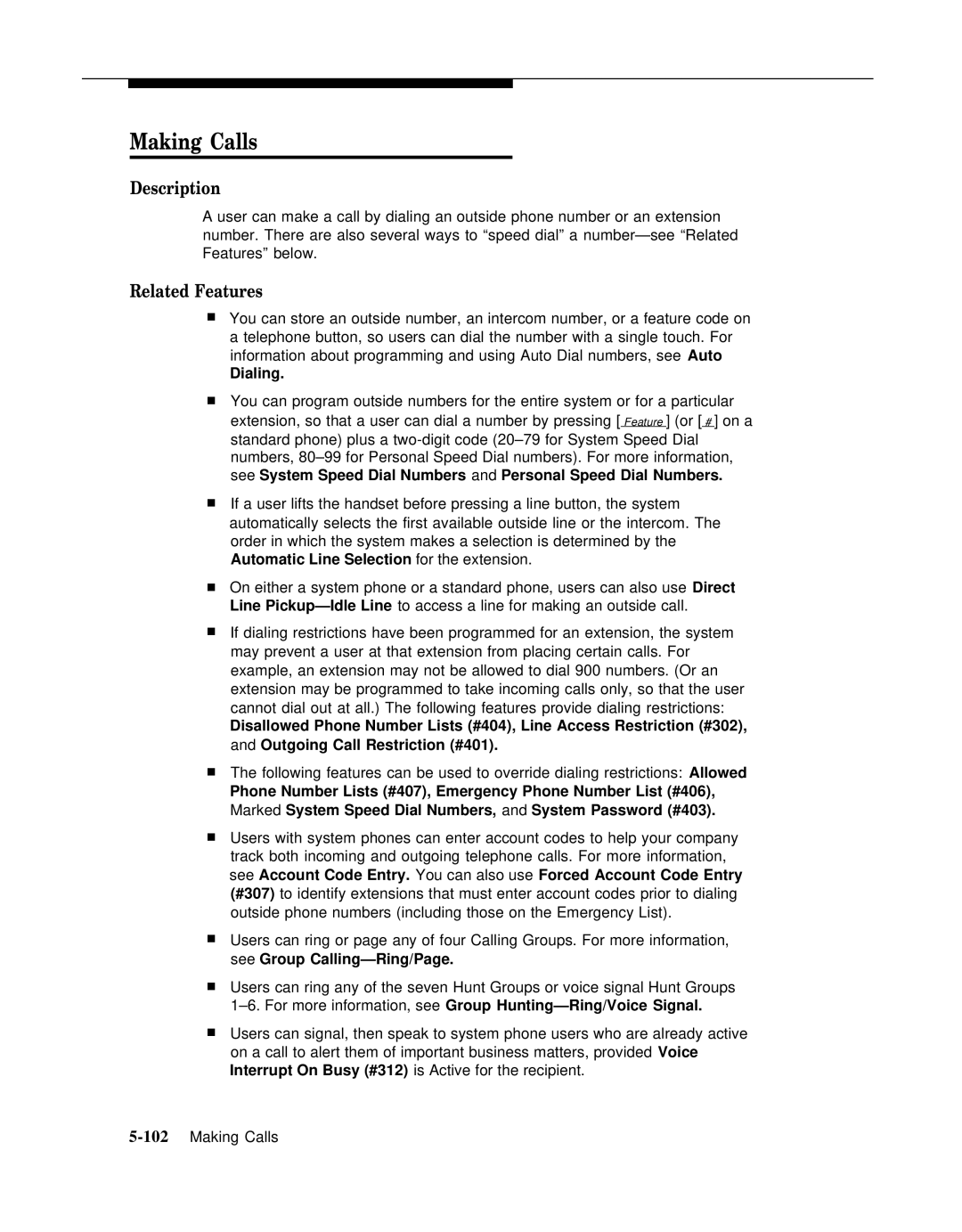 AT&T 518-455-317 manual Making Calls, Dialing 