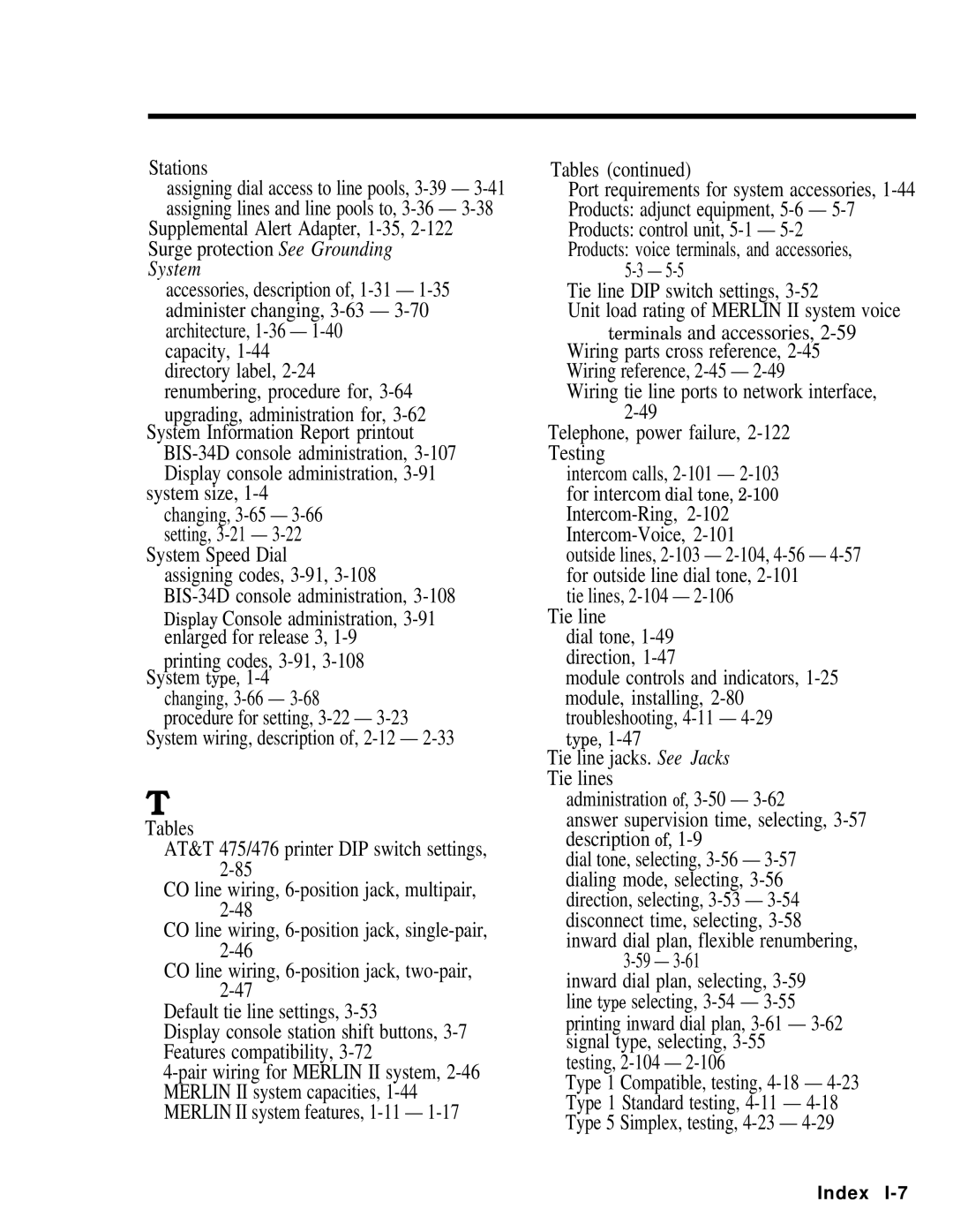 AT&T 518-600-016 manual Stations 