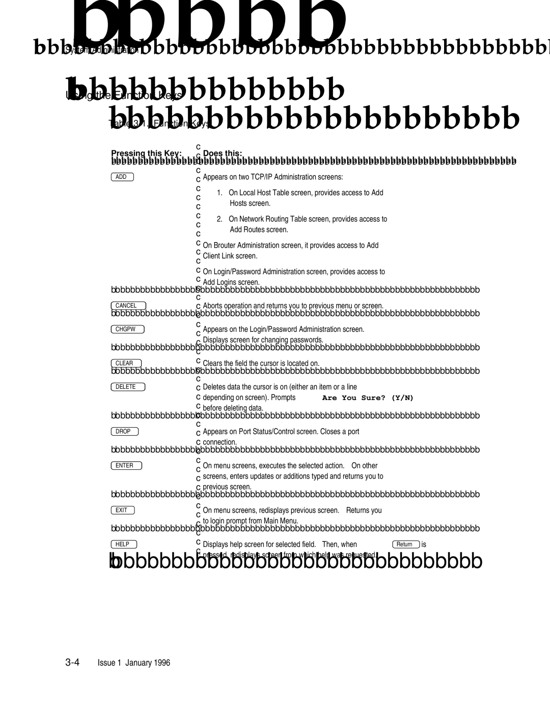 AT&T 555-230-223 manual Using the Function Keys 