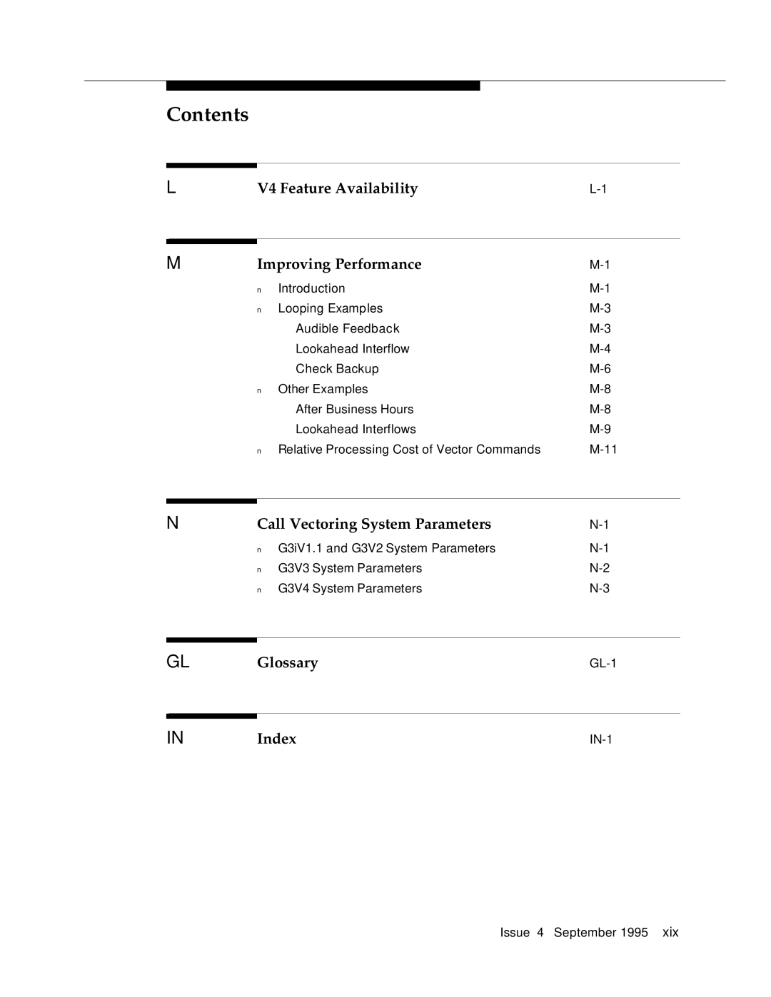 AT&T 555-230-520 manual Call Vectoring System Parameters 