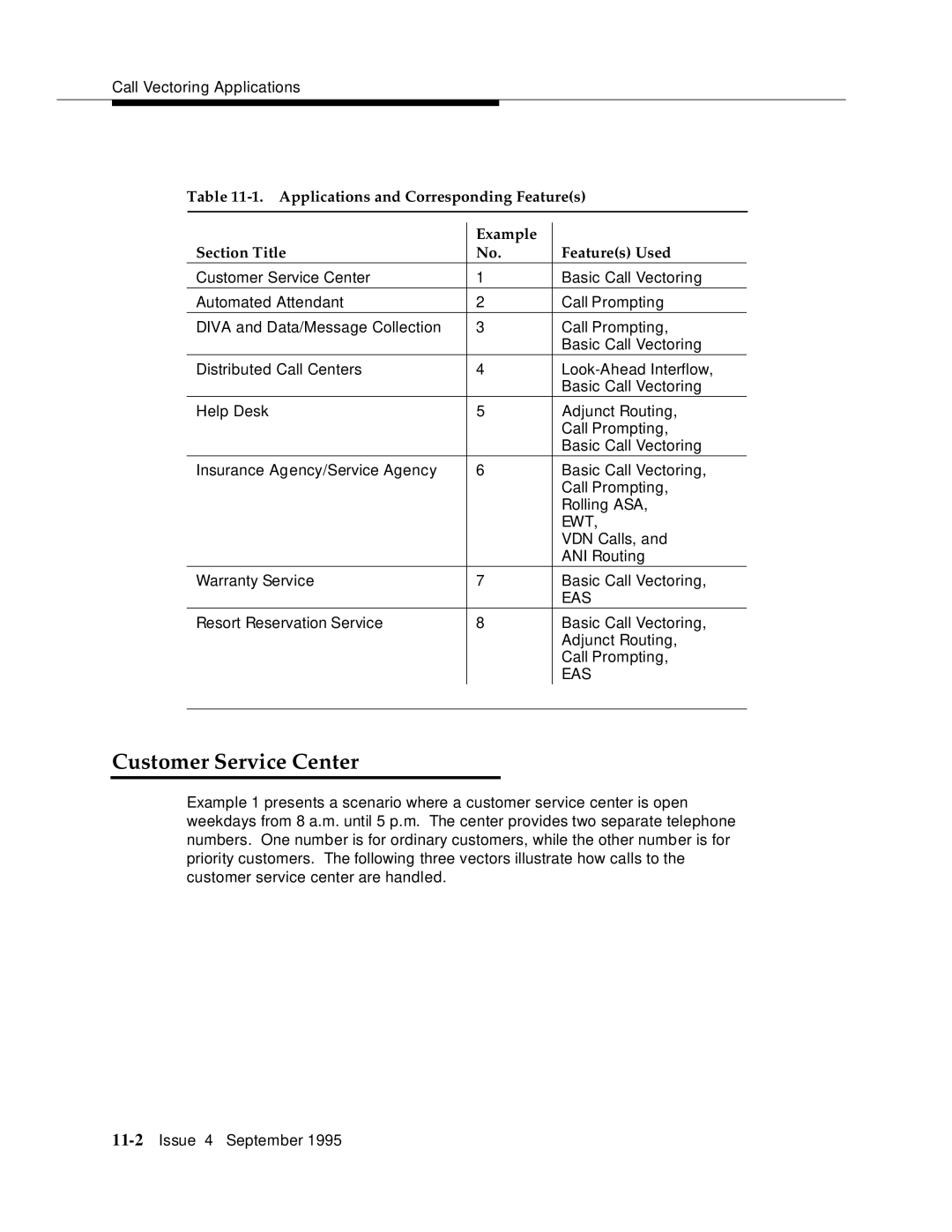 AT&T 555-230-520 manual Customer Service Center 