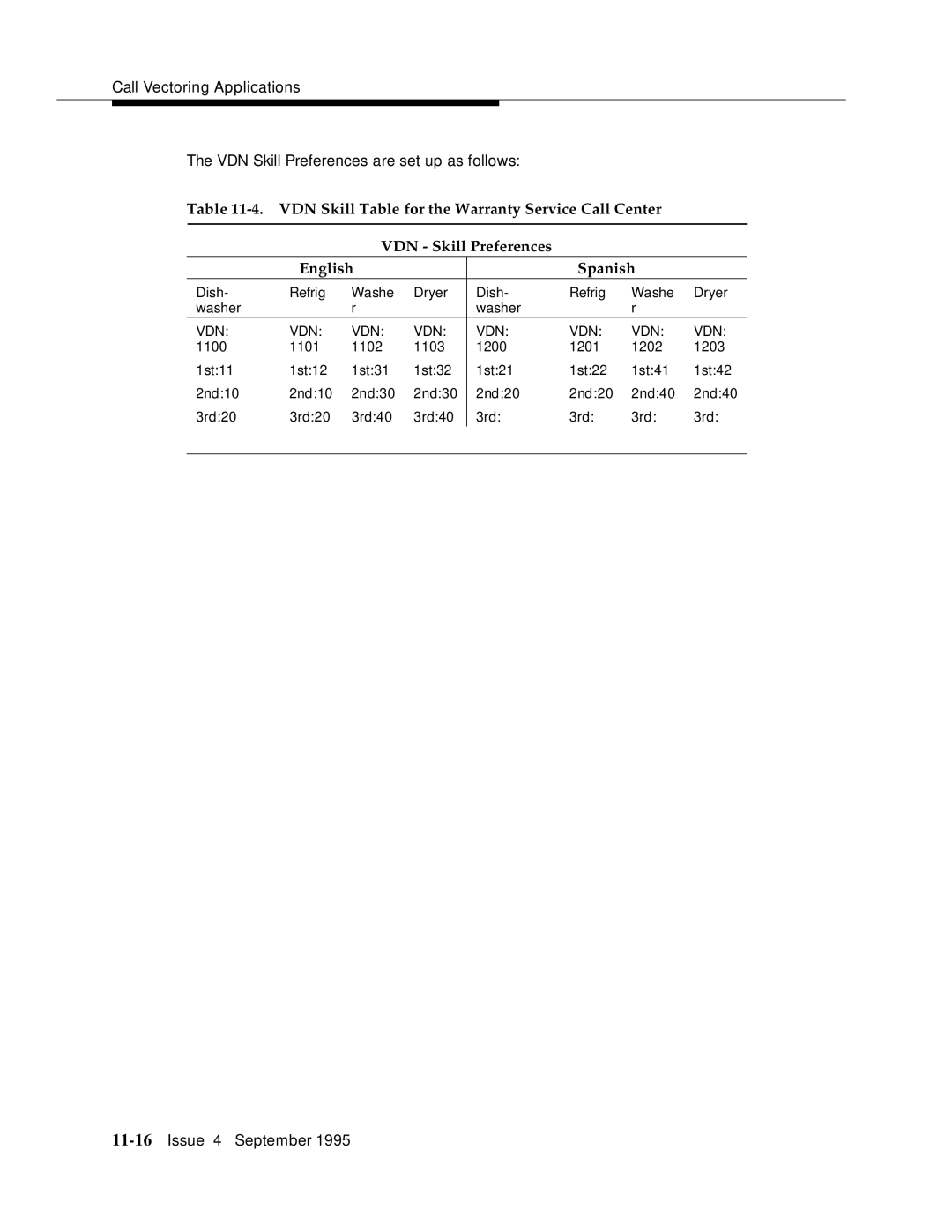 AT&T 555-230-520 manual 11-16Issue 4 September 