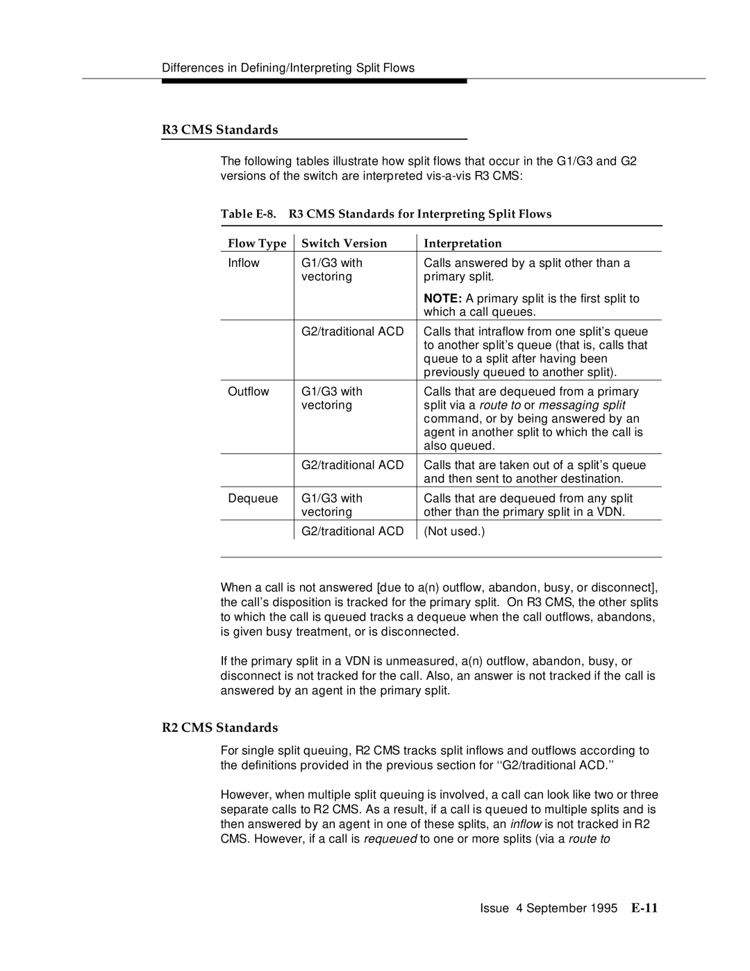 AT&T 555-230-520 manual R3 CMS Standards, R2 CMS Standards 