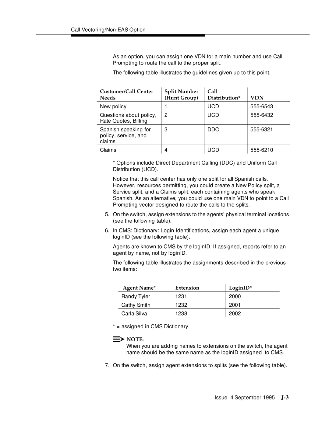 AT&T 555-230-520 manual Agent Name Extension LoginID 