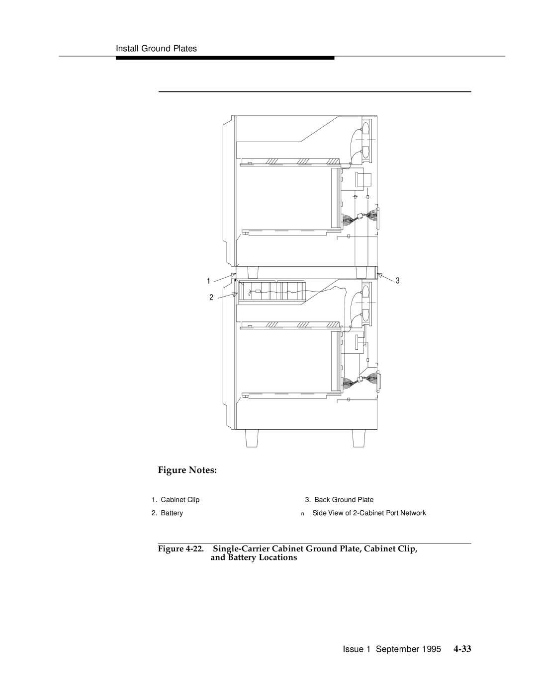 AT&T 555-230-894 manual Install Ground Plates 