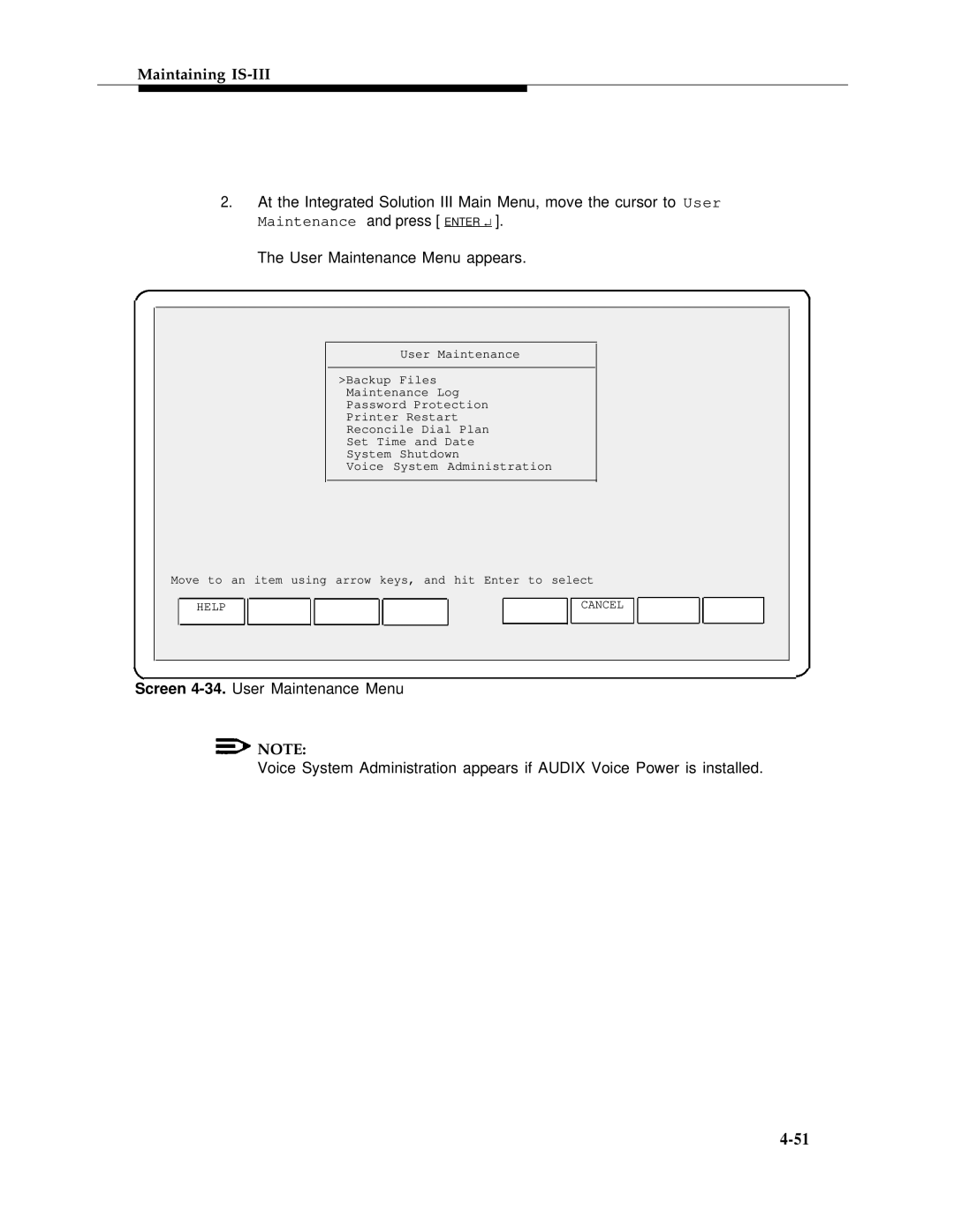 AT&T 555-601-010ADD manual Help Cancel 