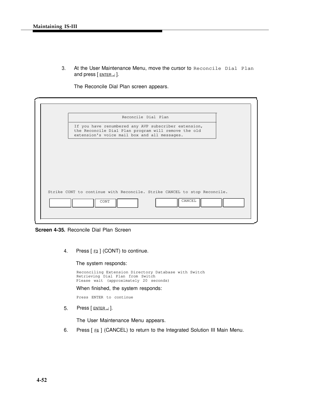 AT&T 555-601-010ADD manual When finished, the system responds 