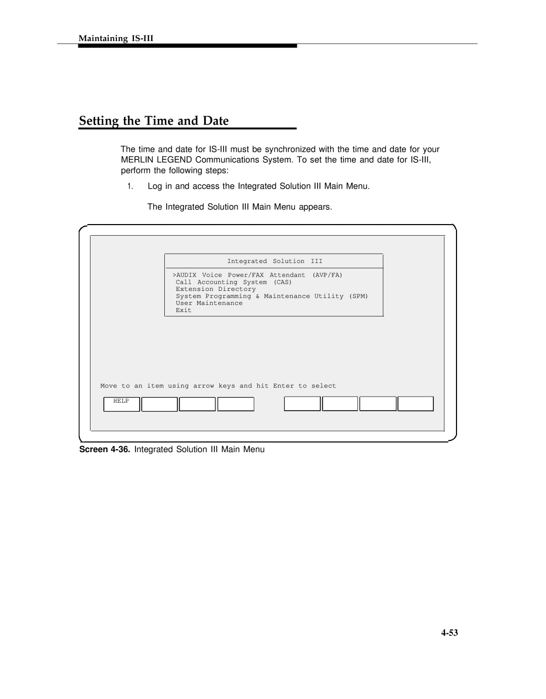 AT&T 555-601-010ADD manual Setting the Time and Date 