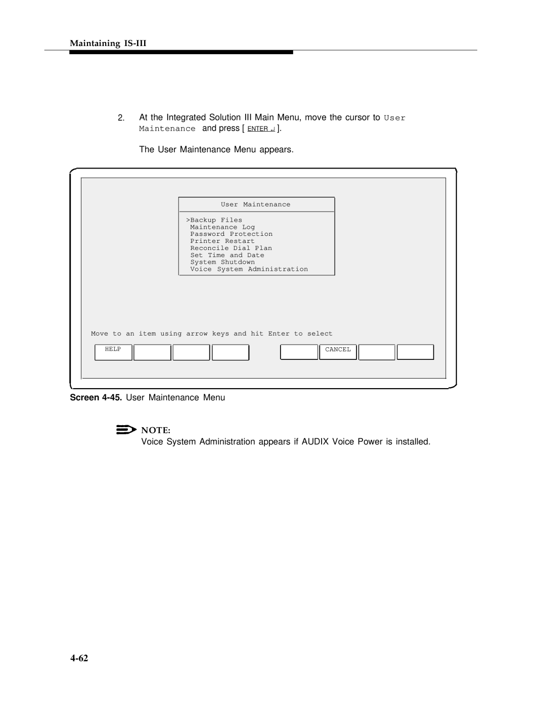 AT&T 555-601-010ADD manual Help Cancel 