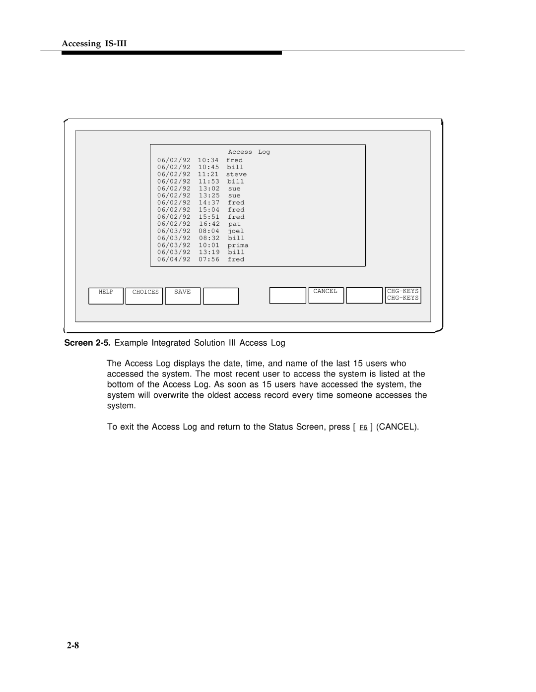 AT&T 555-601-010ADD manual Choices Save 