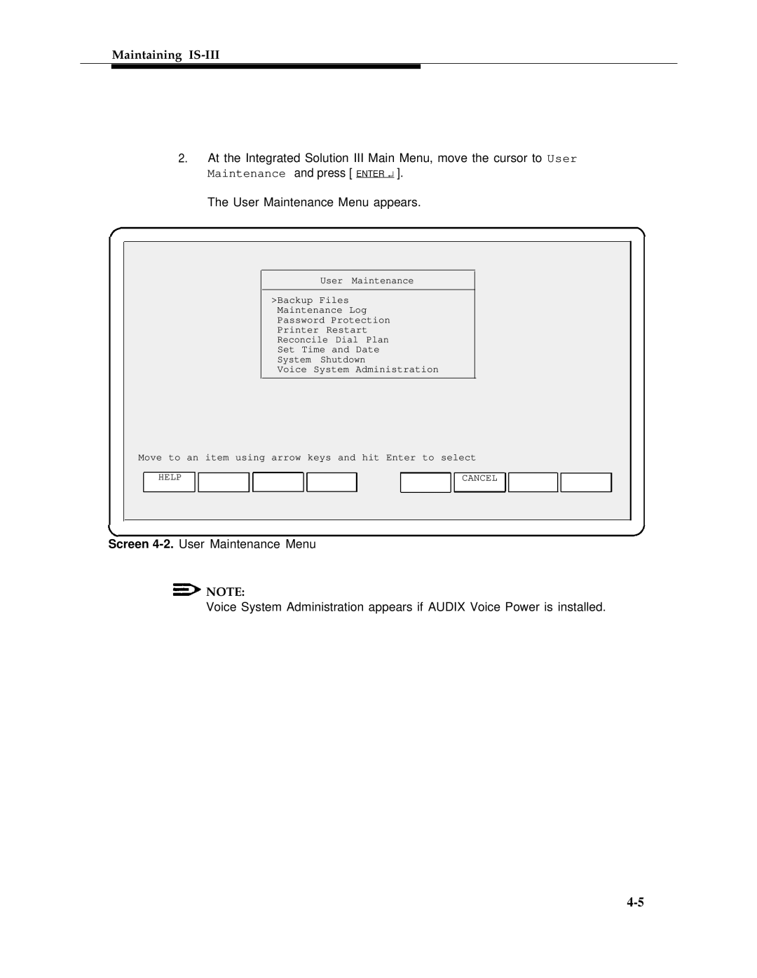 AT&T 555-601-010ADD manual Cancel 