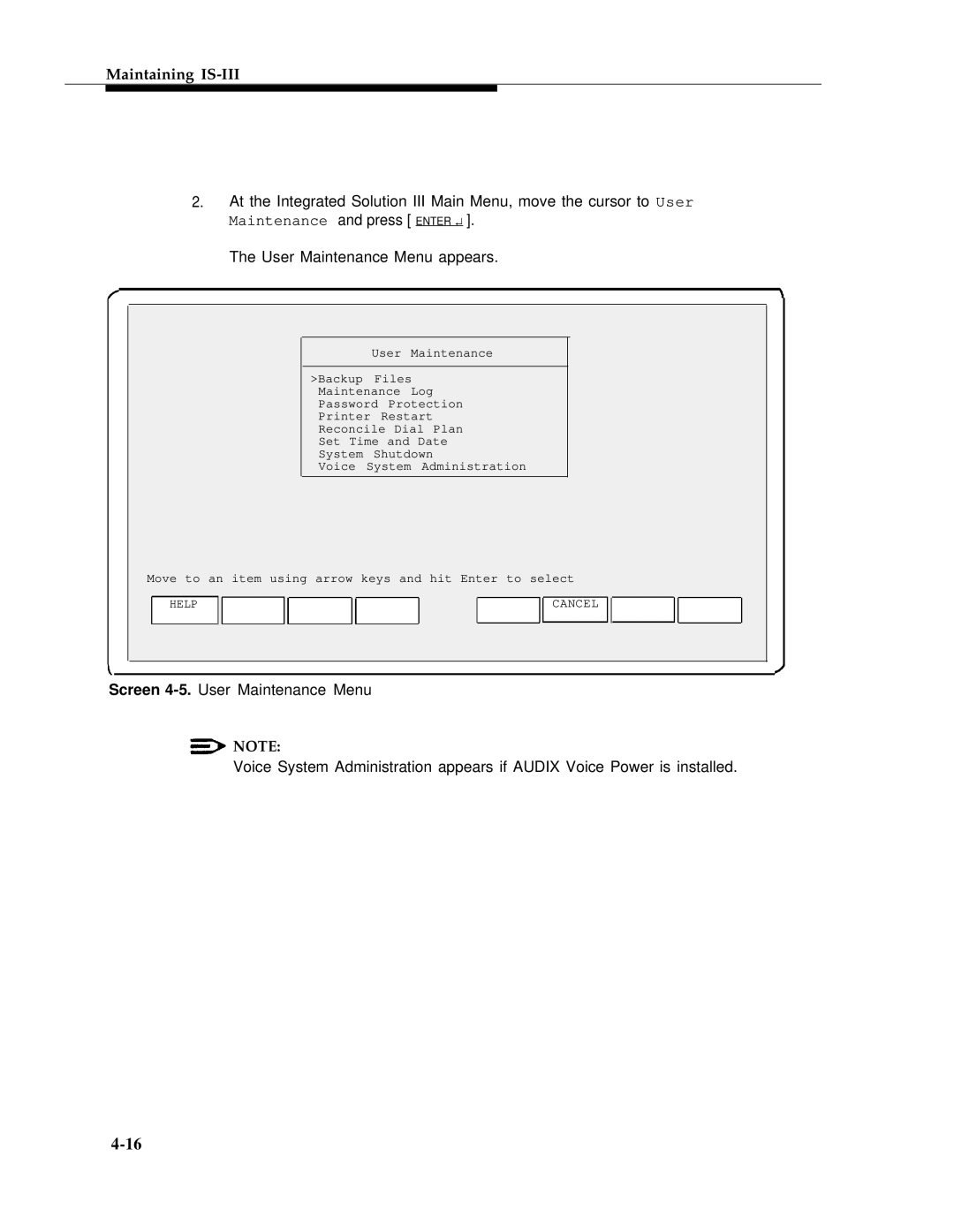 AT&T 555-601-010ADD manual Help Cancel 