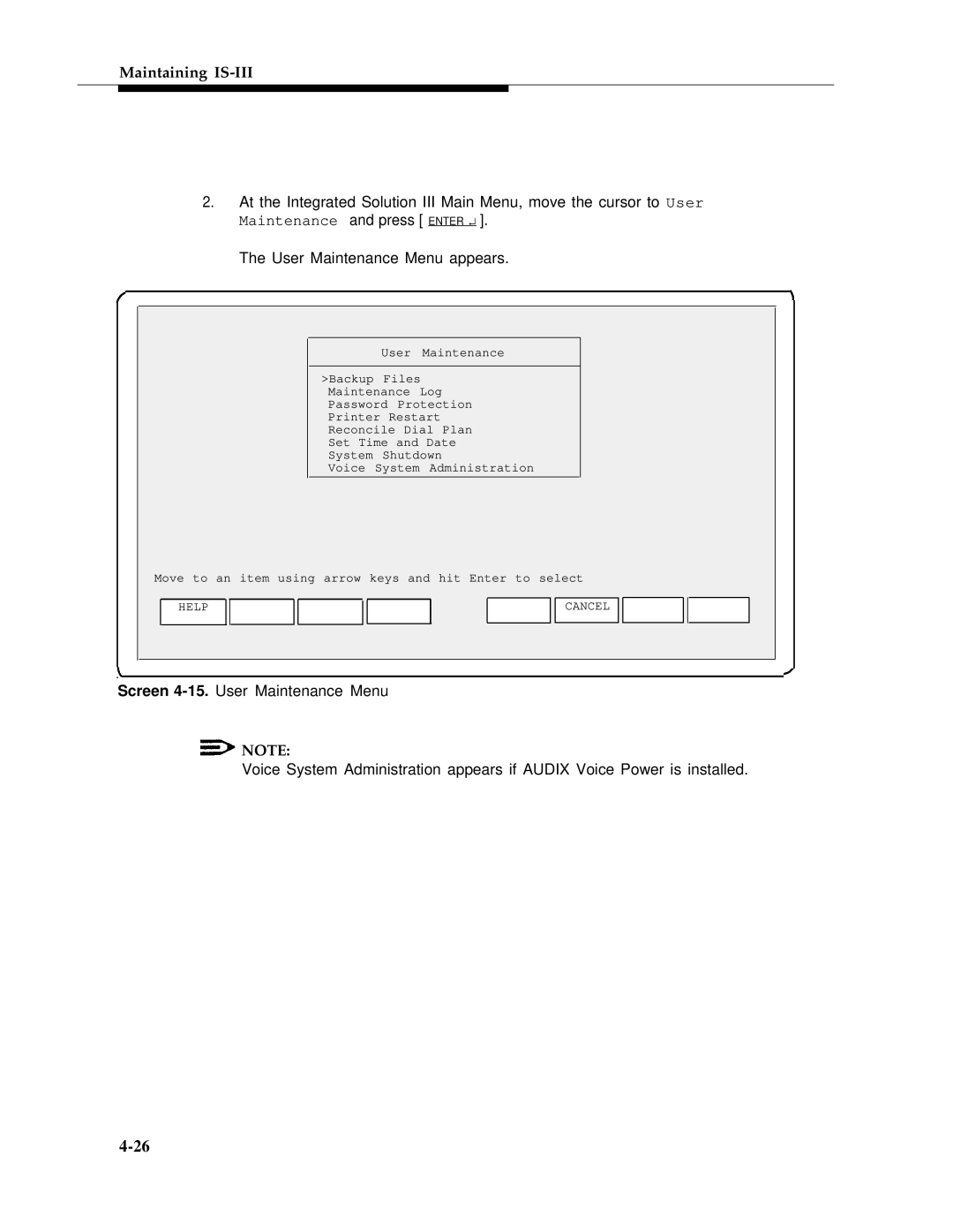 AT&T 555-601-010ADD manual Help Cancel 