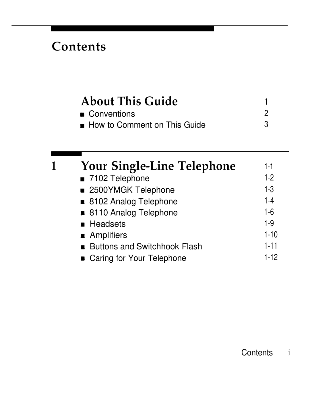 AT&T 555-620-126 manual Contents About This Guide 