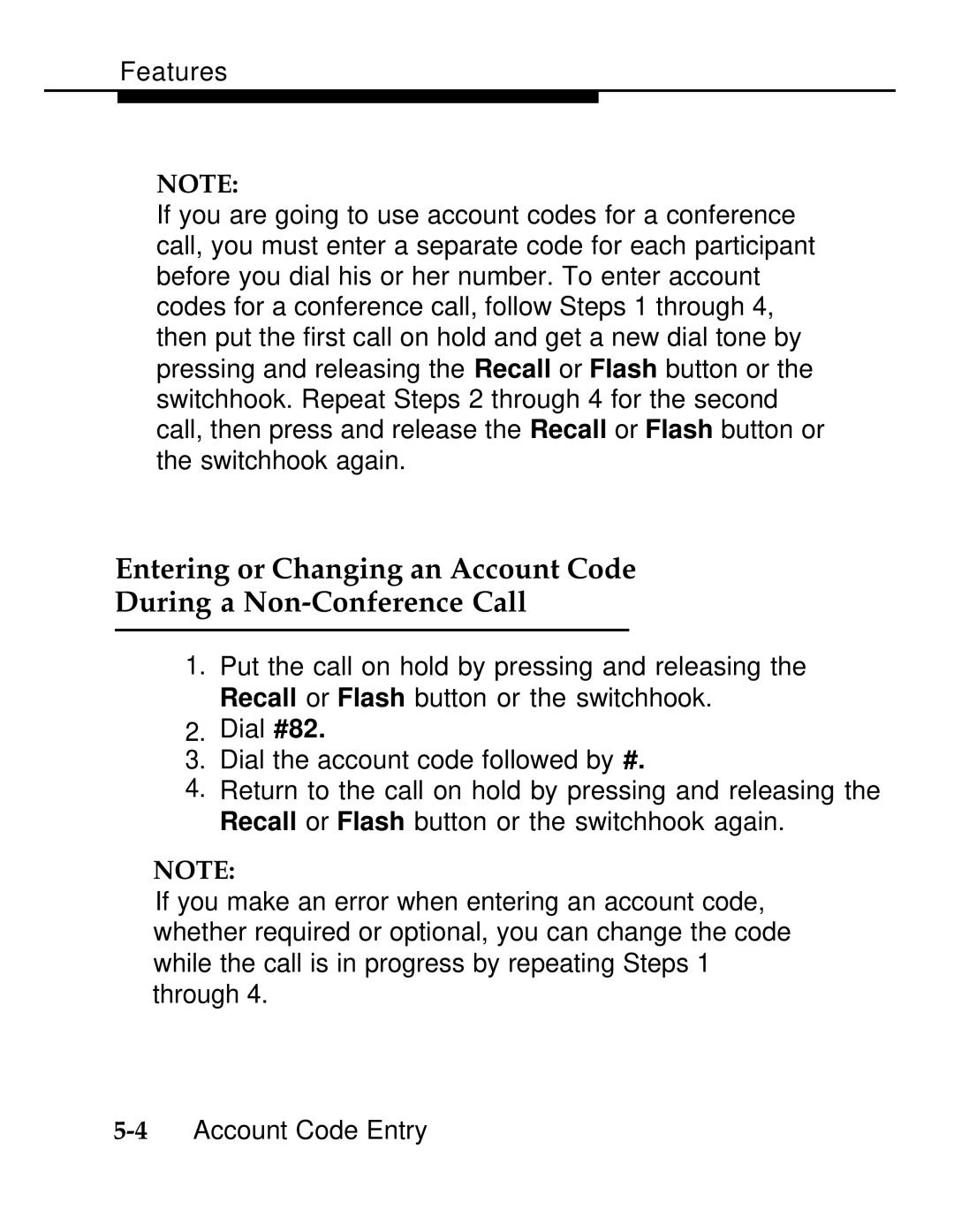 AT&T 555-620-126 manual 