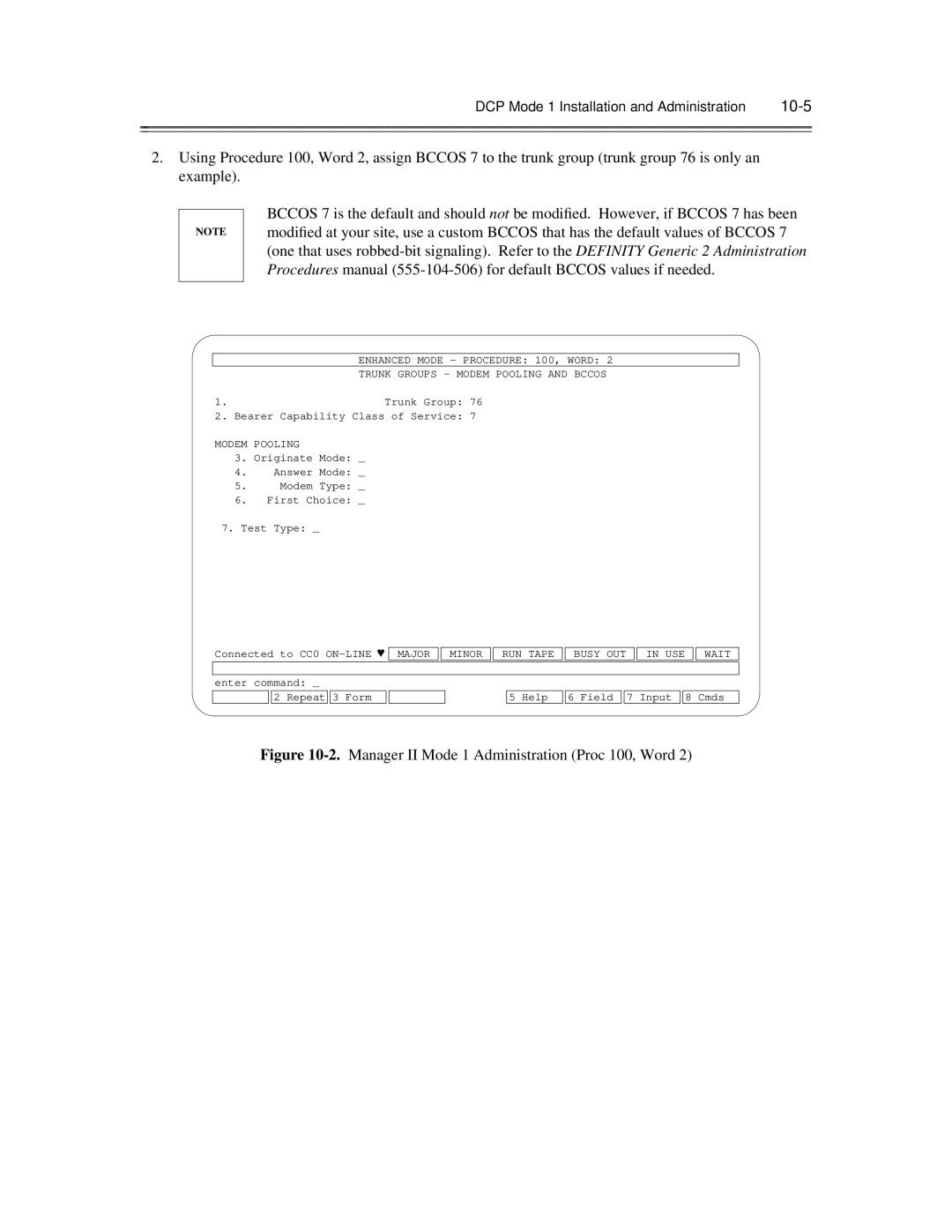 AT&T 585-300-903 manual Modem Pooling 